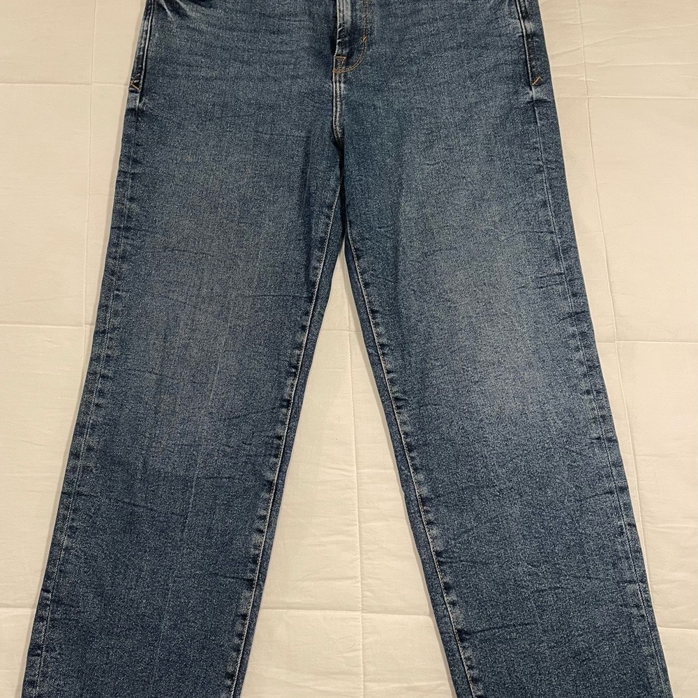 Kensie The Ella High Rise Straight Jeans Blue Denim (Size 30) - Picture 5 of 6